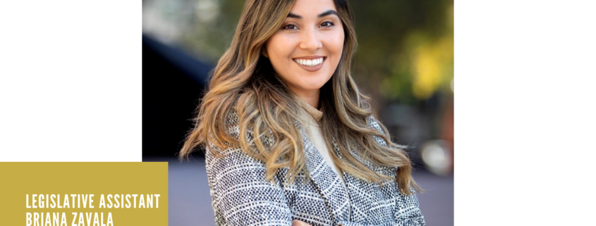 Legislative Assistant Briana Zavala