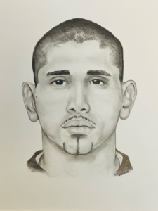 Composite Sketch of Suspected Stabber in Ryan Cunningham 2004 murder in Chula Vista.