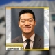 Photo of Deputy District Attorney Jack Yeh with his name and title below with a backdrop of the Hall of Justice building.