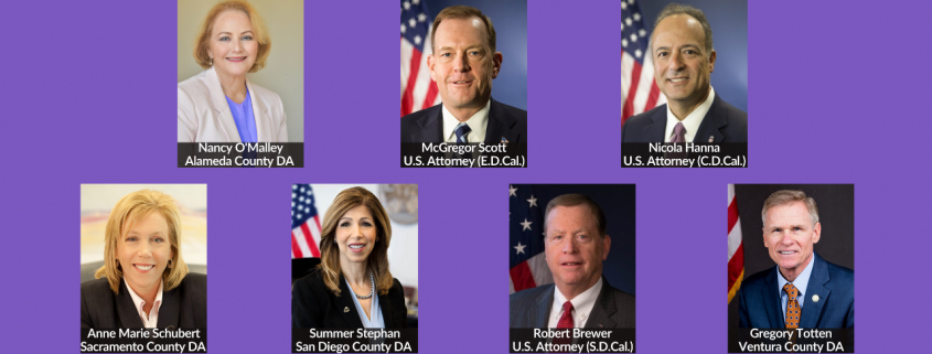 DA Joins Colleagues Across California to Support Victims of Domestic Violence