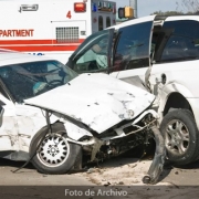 Accidente de auto Fraude de Seguro de Auto Foto de Archivo